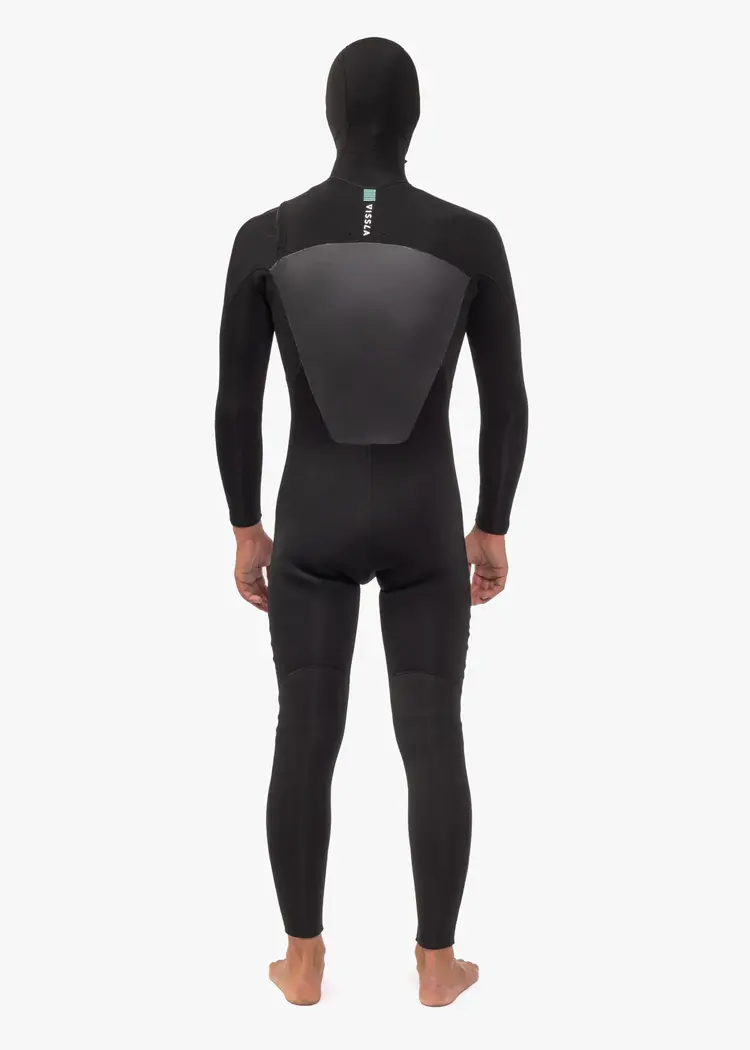 VISSLA 7 SEAS 4-3 FULL HOODED CHEST ZIP WETSUIT