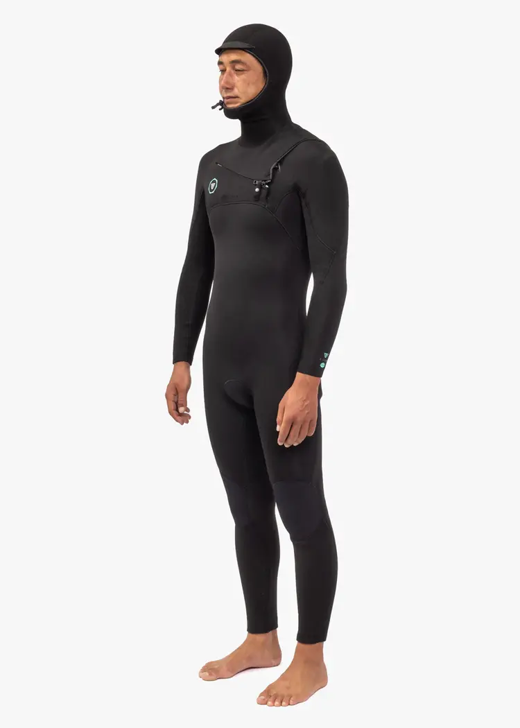 VISSLA 7 SEAS 4-3 FULL HOODED CHEST ZIP WETSUIT