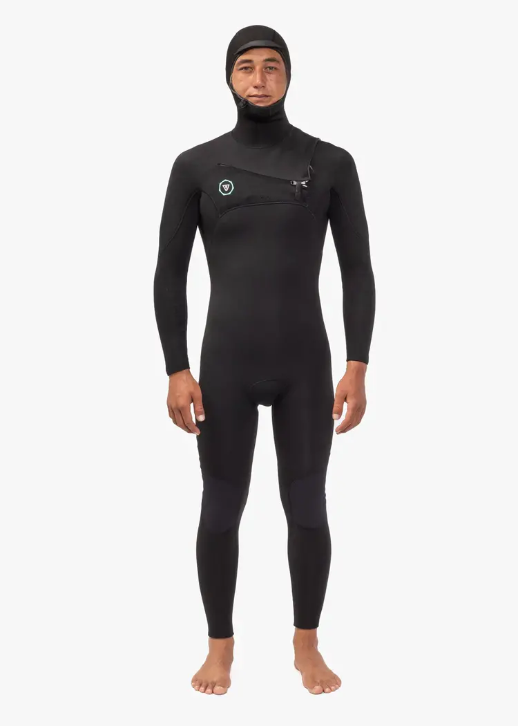 VISSLA 7 SEAS 4-3 FULL HOODED CHEST ZIP WETSUIT