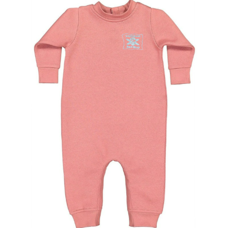 WHALEBONE LOGO OG  GLOW INFANT FLEECE ONE-PIECE BODYSUIT