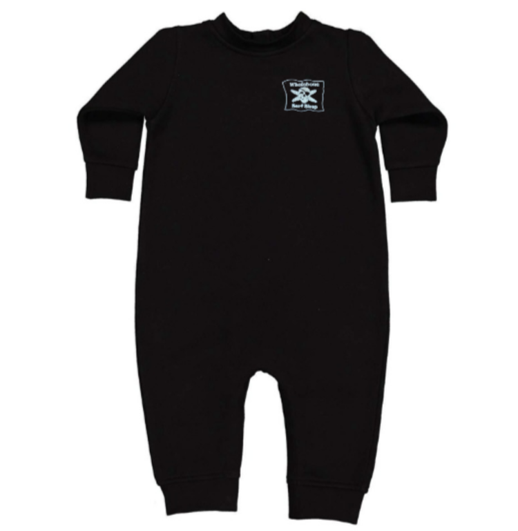 WHALEBONE LOGO OG  GLOW INFANT FLEECE ONE-PIECE BODYSUIT