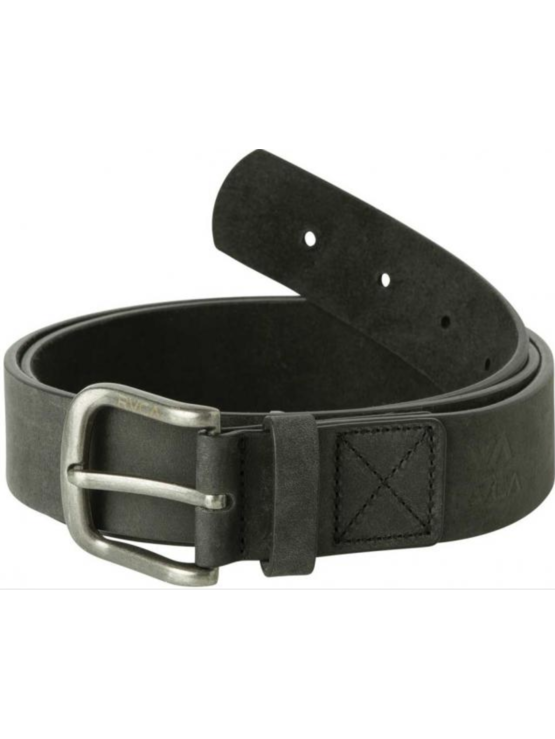 RVCA Truce Leather Belt - Black