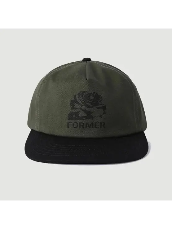 FORMER Rose Crux  Hat Olive Black