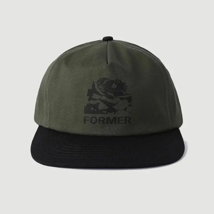 FORMER ROSE CRUX HAT-OLIVE BLACK