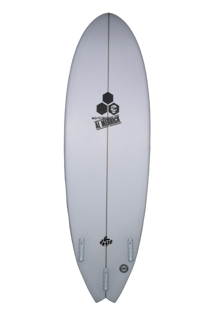 CHANNEL ISLANDS CI X WHALEBONE HEX G SKATE 5'10 - FUTURES