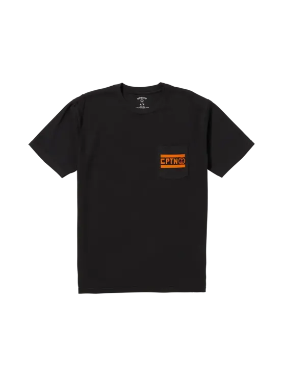 CAPTAIN FIN Nobody Surfs Short Sleeve Pocket Tee