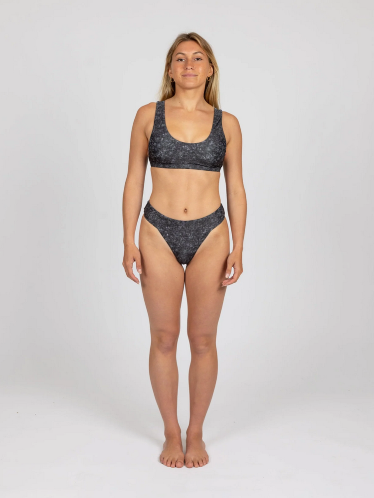 RUSTY BC ACID HIGH WAIST BIKINI BOTTOM