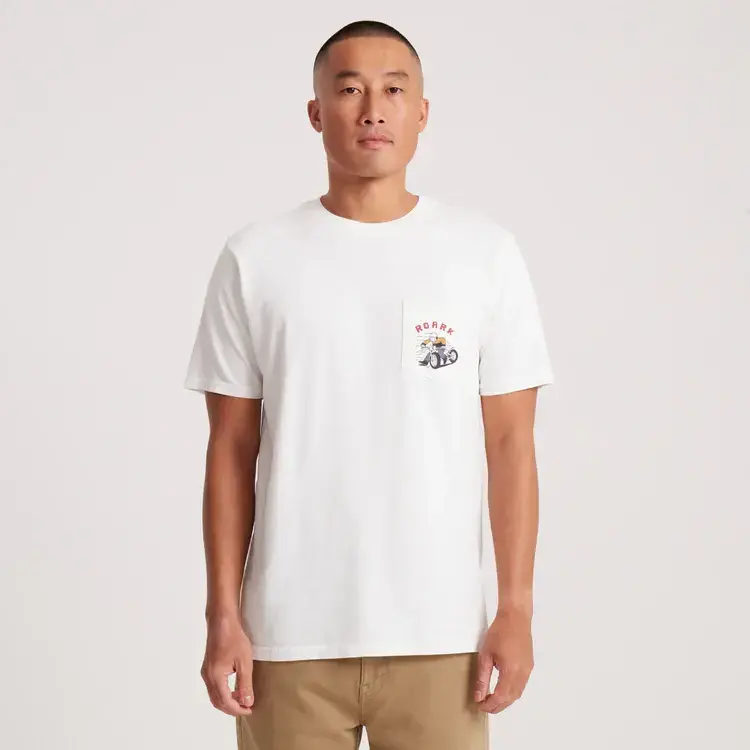 ROARK  MOTO POCKET PREMIUM TEE