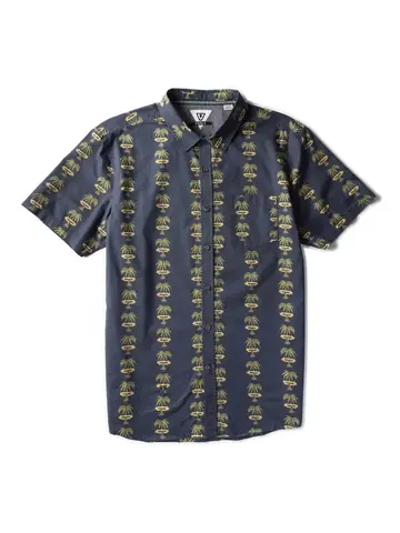VISSLA Atomic Palms Eco Boys Short Sleeve Shirt
