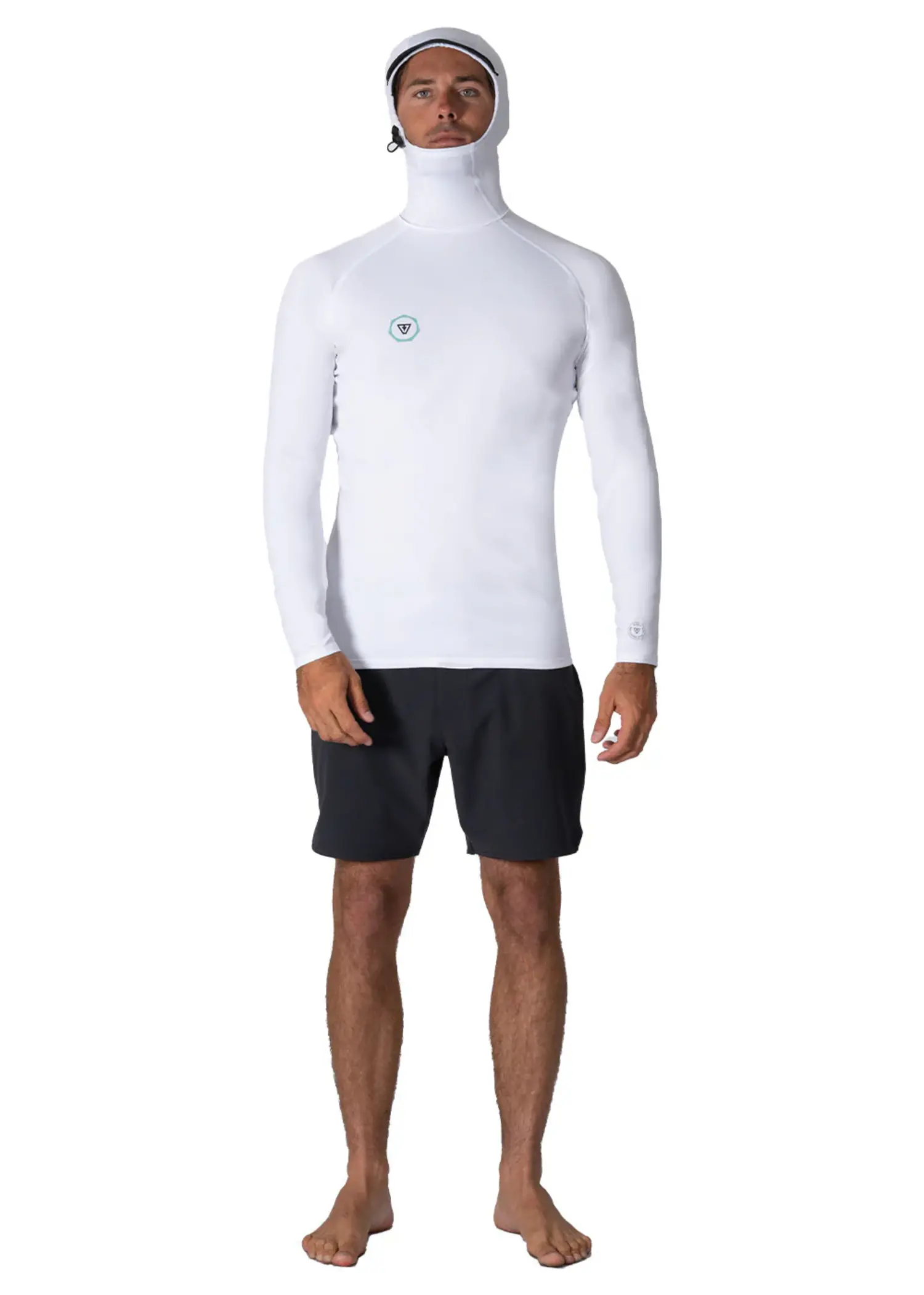 VISSLA 225 WARM SEAS ECO HOODED LS RASH - Whalebone Surf Shop