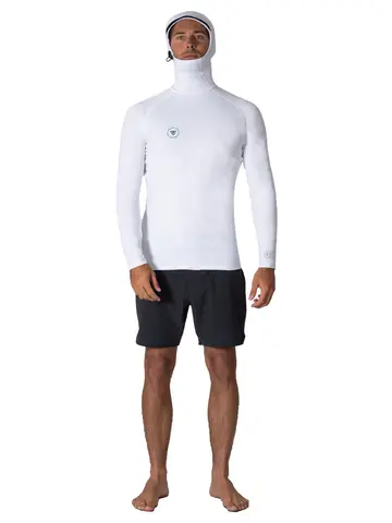 VISSLA Warm Seas Eco Hooded Long Sleeve Rash Guard