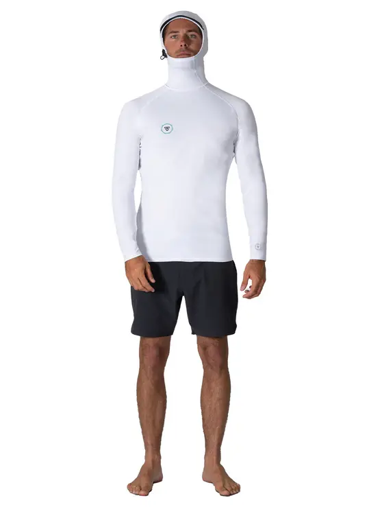 VISSLA Warm Seas Eco Hooded Long Sleeve Rash Guard