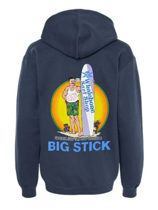 WHALEBONE LOGO Big Stick Midweight Pullover