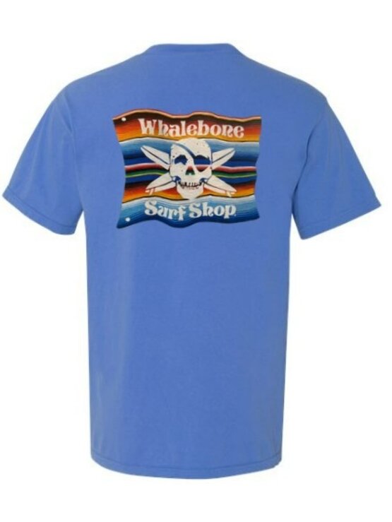 WHALEBONE LOGO Mexican Blanket Short Sleeve Tee WHALEBONE LOGO Mexican Blanket Short Sleeve Tee