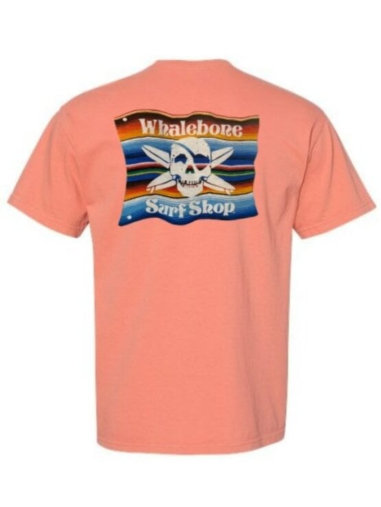 WHALEBONE LOGO Mexican Blanket Short Sleeve Tee