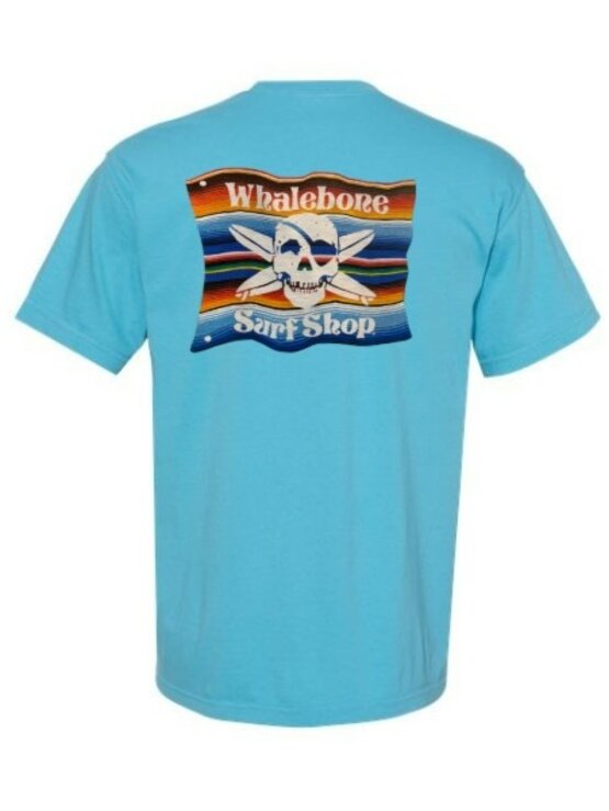 WHALEBONE LOGO Mexican Blanket Short Sleeve Tee