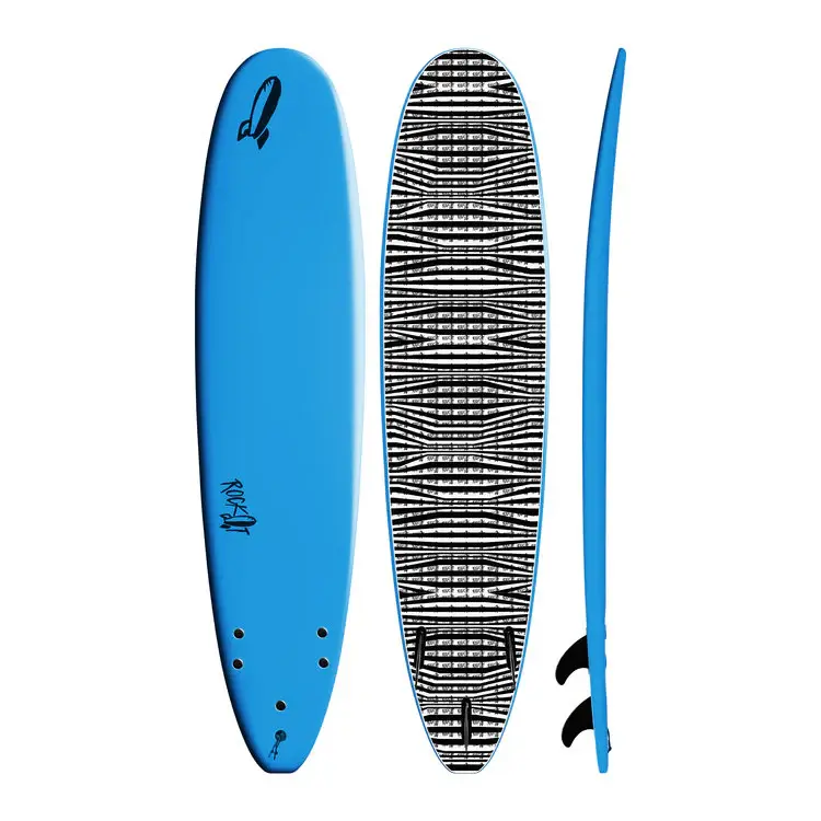 ROCK-IT SURF 8' BIG SOFTY LONGBOARD 3 FIN (IN STORE PICK-UP ONLY)
