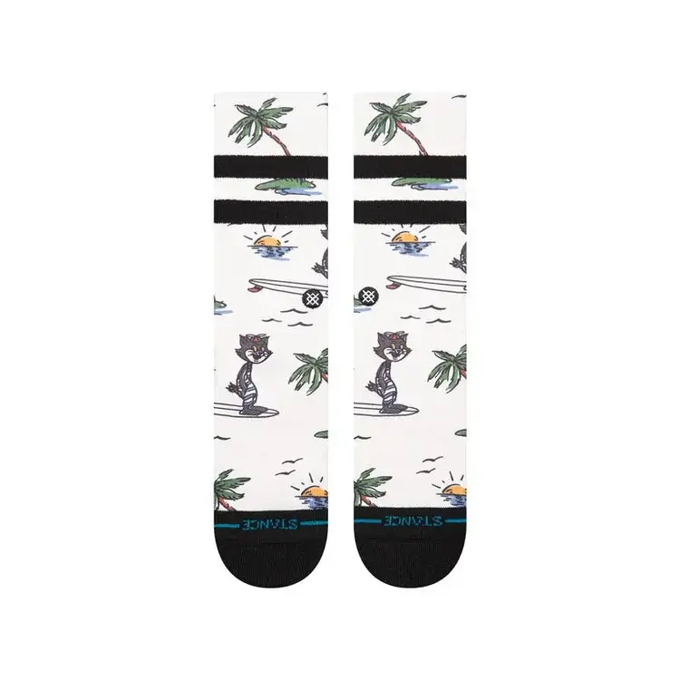 STANCE KIDS KOOL KATS POLY CREW SOCK