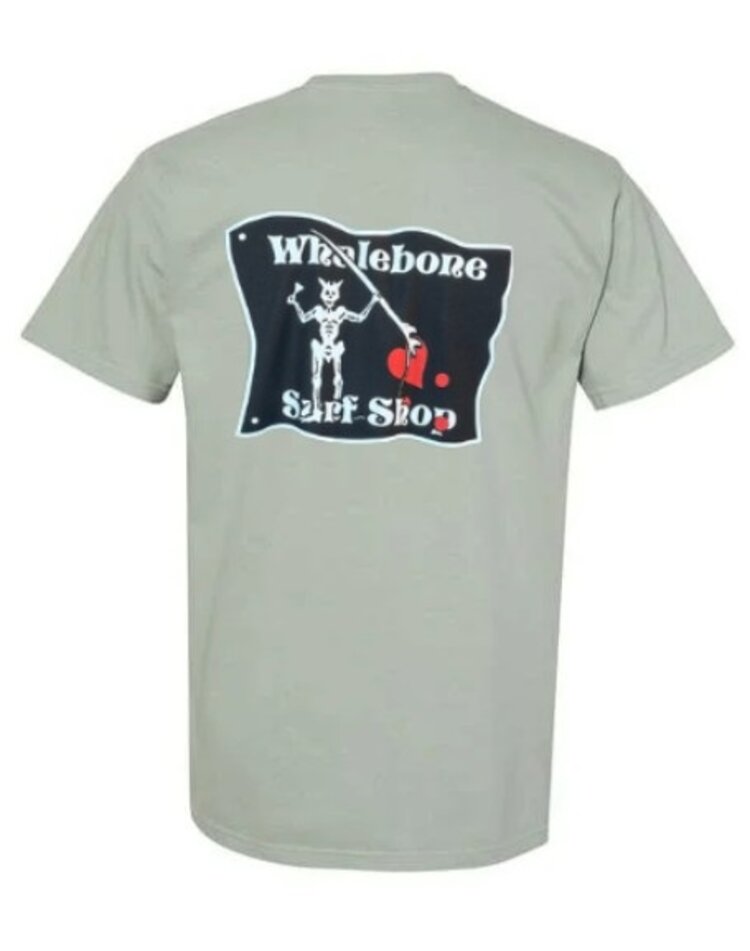 WHALEBONE LOGO BLACKBEARD GLOW  SHORT SLEEVE TEE