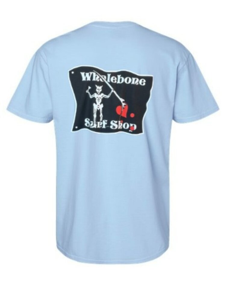 WHALEBONE LOGO BLACKBEARD GLOW  SHORT SLEEVE TEE