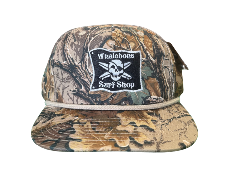 WHALEBONE LOGO EMBROIDERED FLAG UMPQUA HAT