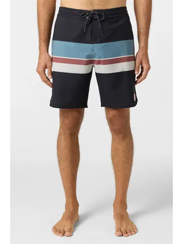 O'NEILL Cruzer Stripe Scallop 18" Boardshorts