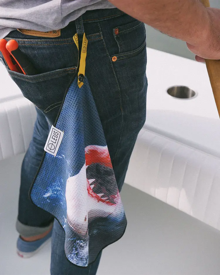 LEUS LEUS X WHALEBONE FISHING TOWEL
