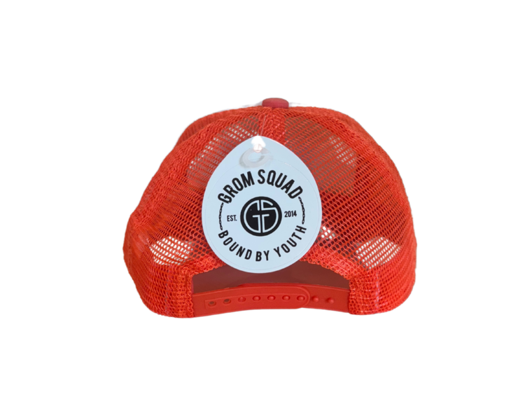WHALEBONE LOGO WAYBACK LOGO GROM SQUAD TRUCKER HAT