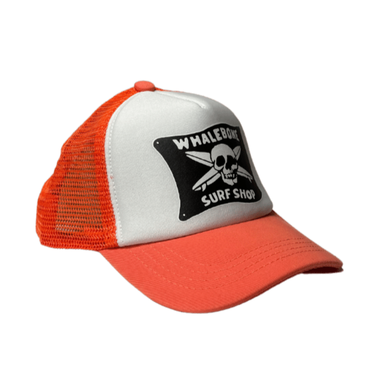 WHALEBONE LOGO WAYBACK LOGO GROM SQUAD TRUCKER HAT