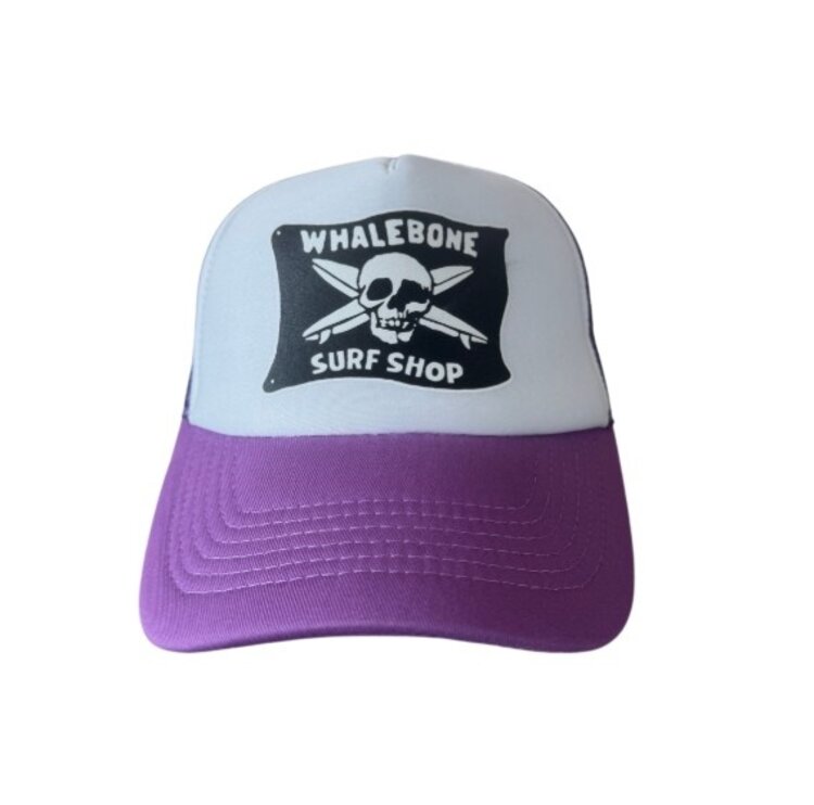 WHALEBONE LOGO WAYBACK LOGO GROM SQUAD TRUCKER HAT