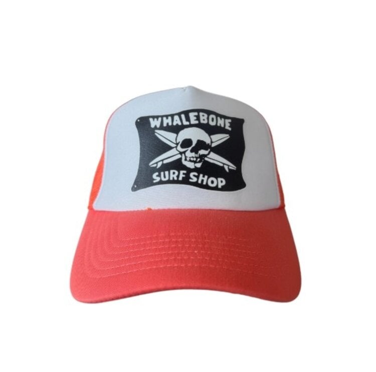 WHALEBONE LOGO WAYBACK LOGO GROM SQUAD TRUCKER HAT