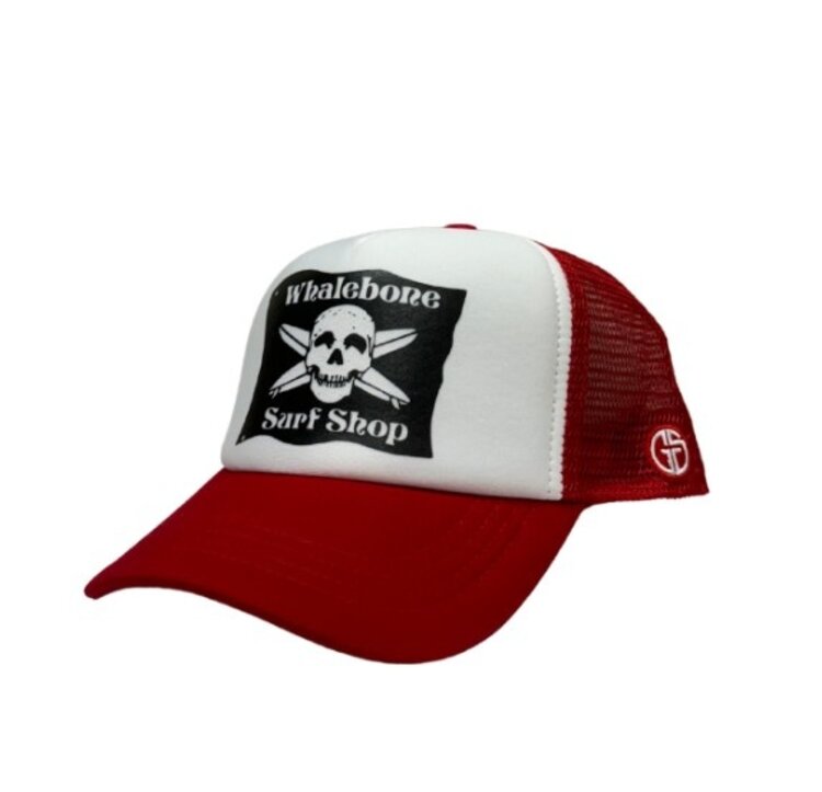 WHALEBONE LOGO OG LOGO GROM SQUAD TRUCKER HAT
