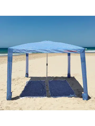 COOL CABANA Pin Stripe Blue Large