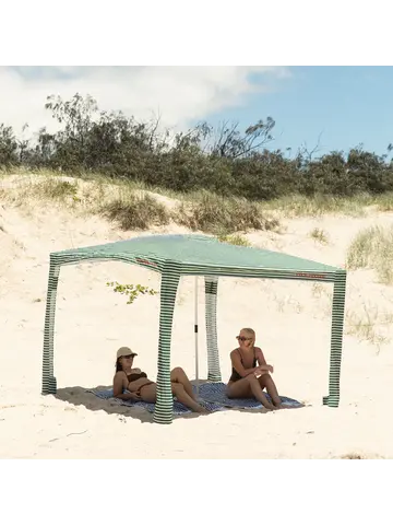 COOL CABANA Pin Stripe Green Large