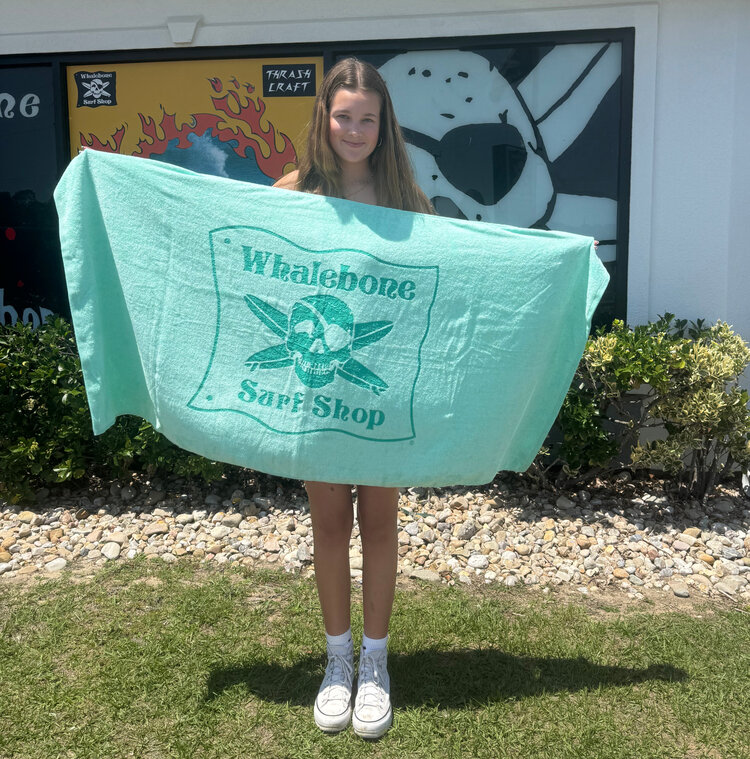 WHALEBONE LOGO LOGO TOWEL (30x60in)