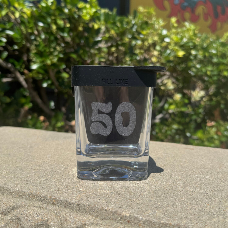 WHALEBONE LOGO CELEBRATING 50 YEARS CORKCICLE WHISKEY WEDGE