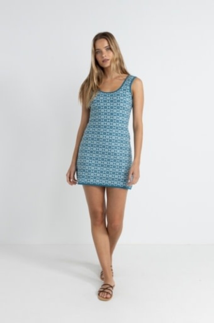 RHYTHM SOLITUDE KNIT MINI DRESS