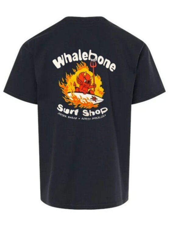 WHALEBONE LOGO Youth Shred Devil 25 Short Sleeve Tee