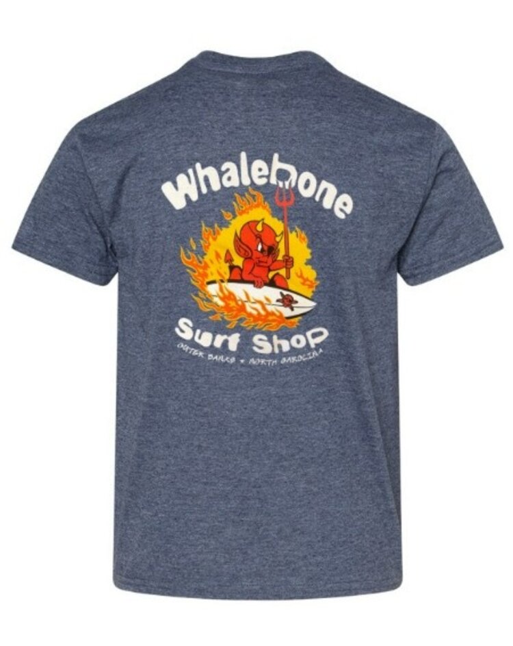 WHALEBONE LOGO YOUTH SHRED DEVIL 25 SHORT SLEEVE TEE