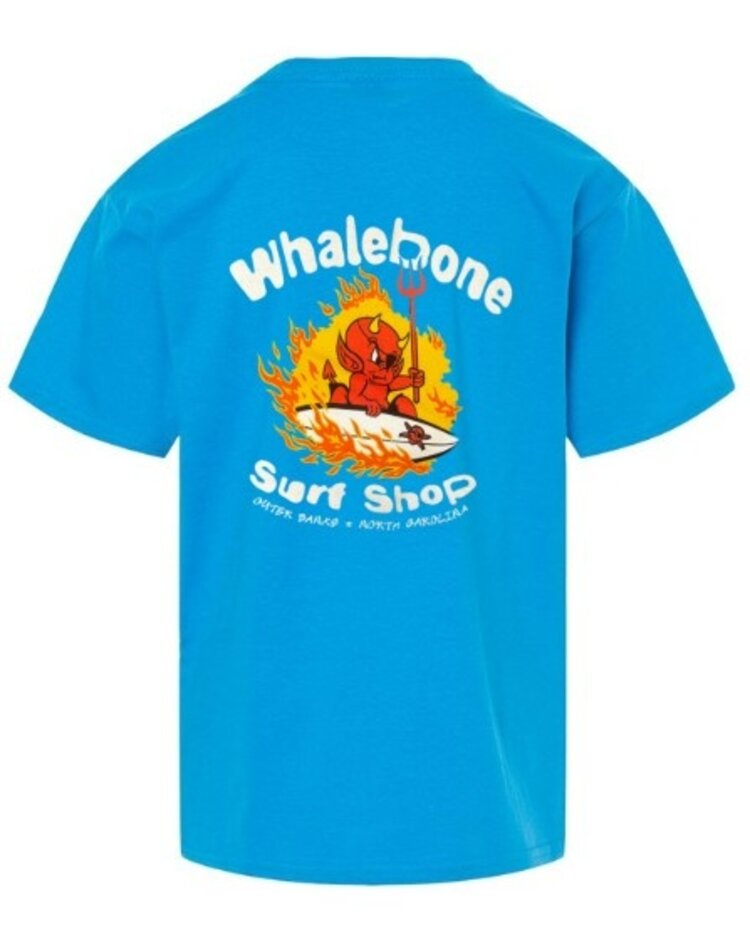 WHALEBONE LOGO YOUTH SHRED DEVIL 25 SHORT SLEEVE TEE