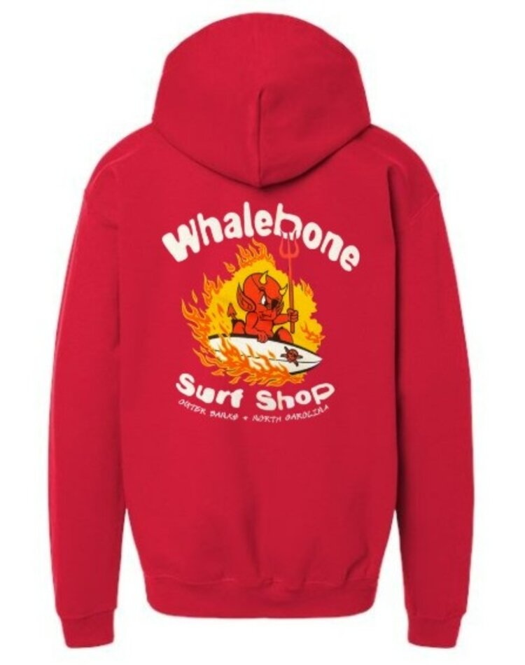 WHALEBONE LOGO YOUTH SHRED DEVIL 25 PULLOVER HOODIE