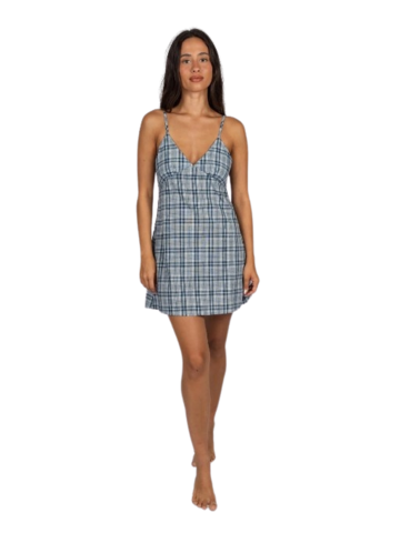 Turner Plaid Mini Dress