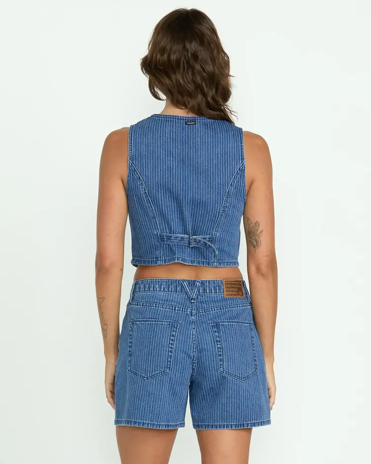 VOLCOM WOMEN'S STONED BOYFRIEND VEST