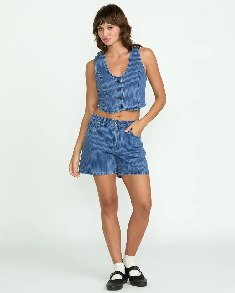VOLCOM WOMEN'S STONED BOYFRIEND SHORTS