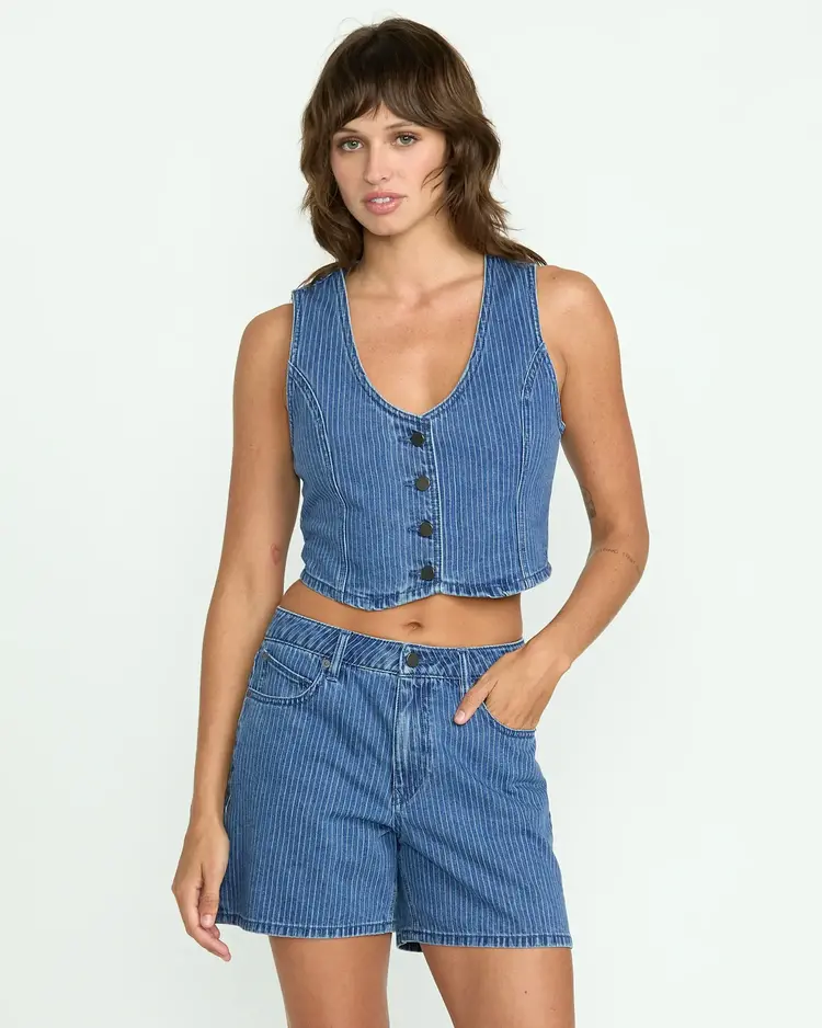 VOLCOM WOMEN'S STONED BOYFRIEND SHORTS