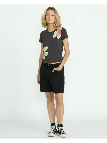 VOLCOM Women's Strait Up Long Shorts