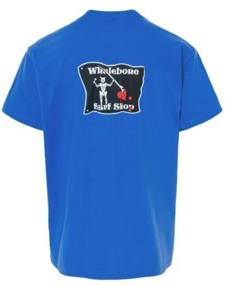 WHALEBONE LOGO YOUTH BLACKBEARD SHORT SLEEVE TEE