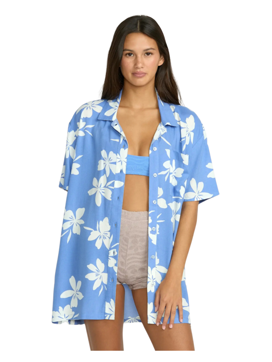 VOLCOM Women's Coco Ho Short Sleeve Cover Up