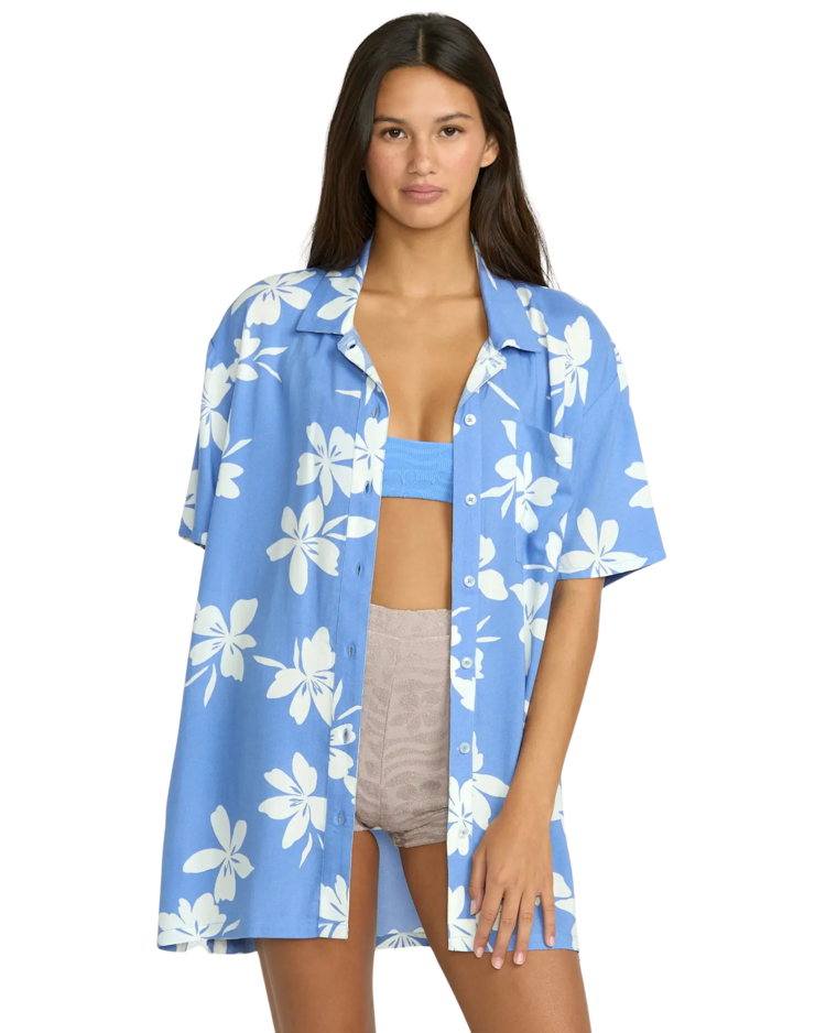 VOLCOM WOMEN'S COCO HO SHORT SLEEVE COVER UP