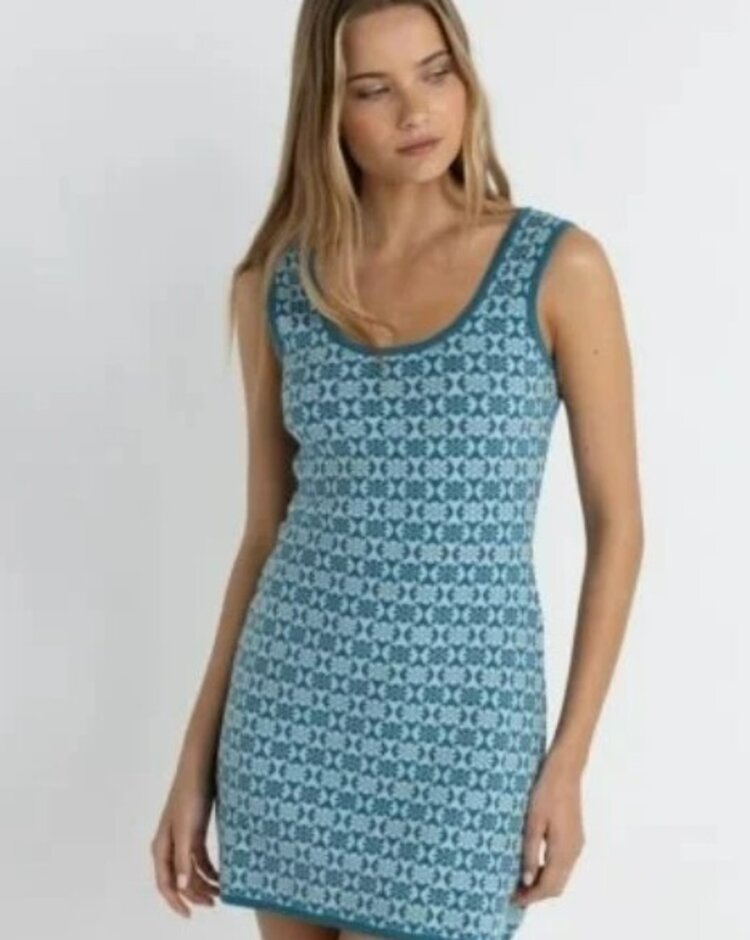 RHYTHM SOLITUDE KNIT MINI DRESS